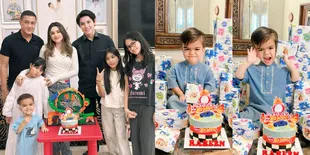 Potret Pesta Ultah ke-7 Razeen Anak Nurah Syahfirah dan Teuku Rafly, Digelar Sederhana - Rassya Ikut Serta