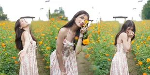 Potret Photoshoot Sabrina Chairunnisa di Korea Selatan, Pakai Dress Cantik - Mirip Gadis ABG
