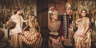 Potret Prewedding Masayu Clara dan Qausar Harta, Mewah Pakai Baju Tradisional