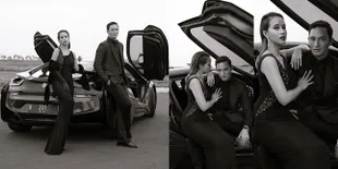 Potret Prewedding Mike Lewis dan Janissa Pradja, Cool dan Elegan Bergaya ala Agen 007