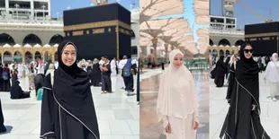 Potret Puteri Modiyanti Umrah, Cantik Berhijab - Berangkat Tanpa Sandy Harun yang Kini Beda Agama