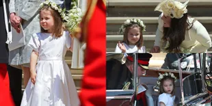 Potret Putri Charlotte Saat Jadi Flower Girl, Lucu Menggemaskan!