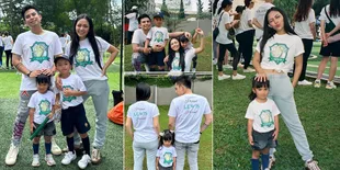 Potret Rachel Vennya dan Mantan Suaminya Temani Xabiru Sports Day di Sekolah, Kompak Banget!