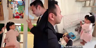 7 Potret Raffi Ahmad Sempatkan Main Bareng Lily Sebelum Berangkat ke Luar Kota, Papa Idaman Banget