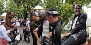 Potret Ramzi Jatuh dari Atas Kuda, Luka di Kaki - Akui Tak Kapok