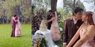 Potret Resepsi Pernikahan Nadin Amizah, Dekorasinya Cantik Bak Fairy Tale - Digendong Suami Tercinta