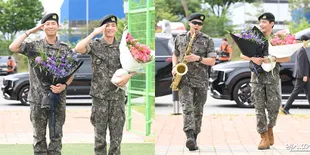 Potret RM dan V BTS Resmi Bebas Wajib Militer, Ini Postingan Pertamanya di Instagram