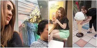 Potret Romantis Liburan Mesra Luna Maya & Reino Barack di Jepang