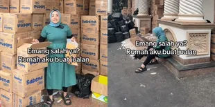 Potret Rumah Mewah Muzdalifah yang Dikritik Karena Dijadiin Gudang, Tak Peduli yang Penting Jualan