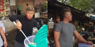 Potret Ruri Repvblik Jualan Es Kelapa Kurma di Tepi Jalan, Tak Peduli Disebut Artis Gak Ada Karya dan Tetap Humble