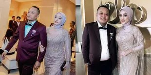 Potret Santyka Fauziah di Resepsi Rizky Febian dan Mahalini, Sudah Pakai Seragam - Siap Jadi Istri Sule?