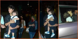Potret Sayang Aryan Khan ke AbRam Khan, Kakak Super Baik Hati