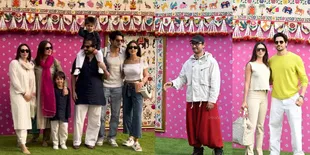 Potret Sederet Bintang Bollywood di Pesta Pra Pernikahan Anak Crazy Rich India, Kareena Kapoor Hingga Aamir Khan