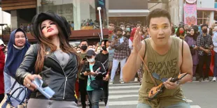 Potret Sederet Selebriti Tampil di Cross Walk Citayam Fashion Week, Ada Aldi Taher Hingga Barbie Kumalasari