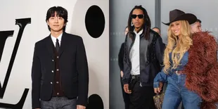 Potret Selebritis Dunia di Show Louis Vuitton Men’s Spring-Summer 2026