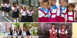Potret Seragam Sekolah Dari Berbagai Negara, Korsel Paling Formal