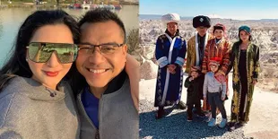 Potret Seru Keluarga Anang Hermansyah Liburan ke Cappadocia Turki