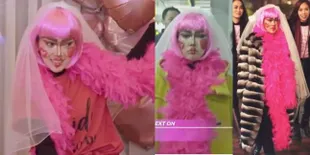 Potret Seru Pesta Lajang Syahrini Dandan Nyentrik Keliling Tokyo!