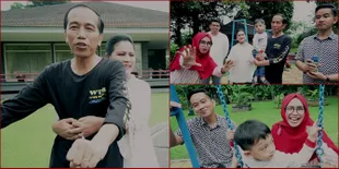 Potret Seru Ria Ricis Nge-vlog Bareng Jokowi, Bikin Baper Massal