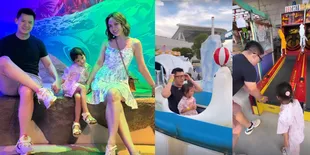 Potret Shandy Aulia dan David Herbowo Temani Claire Liburan di Jepang, Akur Demi Anak