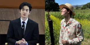 Potret Suho EXO di AS yang Sangat Boyfriend-able, Terlalu Ganteng Saat Jadi Pembicara di Stanford Sampai Dikira Editan