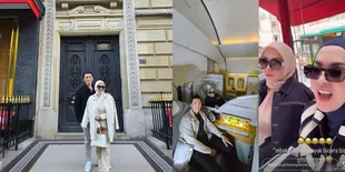 Potret Syahrini Liburan di Paris Bareng Reino Barack, Diundang Dubes - Tak Ajak Baby R