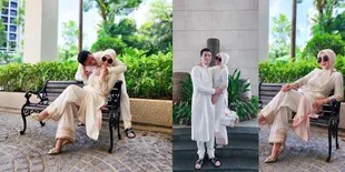 Potret Syahrini Pajang Foto Mesra di Momen Lebaran, Reino Barack Tak Pakai Cincin Kawin Jadi Sorotan