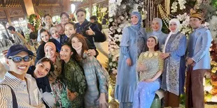 Potret Tamu Selebritis di Tasyakuran 7 Bulanan Aaliyah Massaid, dari Nagita Slavina Sampai Vidi Aldiano