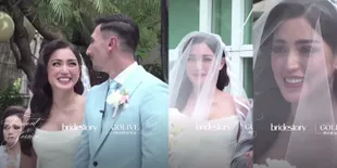 Potret Tawa Cantik Jessica Iskandar Selama Prosesi Pernikahan dengan Vincent Verhaag, Bahagia Banget