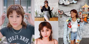 Potret Terbaru Awkarin dengan Rambut Undercut Mullet, Gayanya Makin Edgy dan Keren Banget!