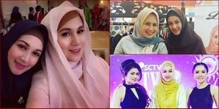 Potret Terbaru Dina Lorenza, Makin Cantik & Kalem Dengan Hijabnya