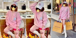 Potret Terbaru Femmy Permatasari Usai Oplas di Korea, Wajahnya Masih Disensor Meski Sudah Buka Masker