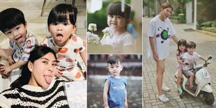 Potret Terbaru Zayn - Zunaira Anak Kembar Syahnaz Sadiqah, Makin Ganteng dan Cantik Seperti Papa Mamanya