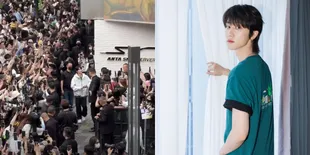 Potret THE8 SEVENTEEN Dijaga Ratusan Bodyguard, Fans Puji Brand yang Sigap