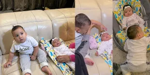 Potret Ukkasya Main Bareng Ameena, Sama-sama Nggemesin!