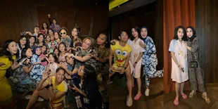 Potret Ussy Sulistiawaty Rayakan Ulang Tahun Bareng Sahabat, Daster Party Seru