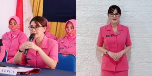 Potret Uut Permatasari Dalam Balutan Seragam Bhayangkari, Memesona dan Cantik Banget