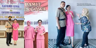 Potret Uut Permatasari Jadi Ibu Bhayangkari, Cantik dan Anggun dengan Seragam Pink