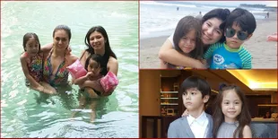 Potret Wulan Guritno dan 3 Buah Hatinya, Keluarga Bahagia!