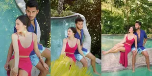 Potret Wulan Guritno dan Sabda Ahessa Dalam Photoshoot Terbaru Spesial Hari Valentine, Bersandar Mesra - Beri Kecupan Manis Pada Pasangan