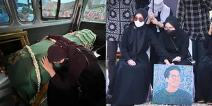 Potret Zara Adik Mendiang Eril Peluk Peti Jenazah Sang Kakak, Bikin Hati Orangtua Semakin Terenyuh dan Hancur