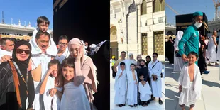 Potret Zaskia Adya Mecca dan Hanung Ajak Semua Anak Umrah, Sempat Ada yang Masuk RS Sebelum Berangkat