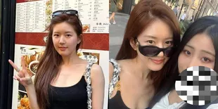 Potret Zhao Lusi Foto Bareng Penggemar di Jalanan Kota Milan, Pede Tanpa Makeup