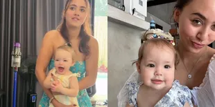 6 Potret Zoe Wassink saat Momong Kamari Anak Jennifer Coppen,Terlihat Sayangnya
