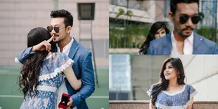 Prewed Denny Sumargo - Dita Soedarjo, Simpel Manis Bernuansa Biru