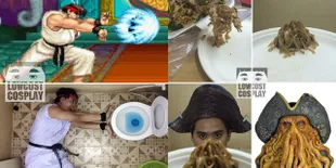 Pria Low Cost Cosplay Kembali Lagi Dengan Ide Yang Bikin Ngakak!