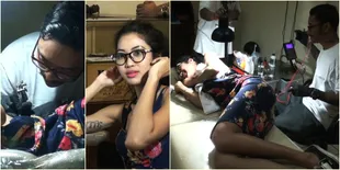 Proses Pembuatan Tato Unik Widy Vierratale Bergambar Indonesia