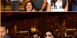 Pulang Dari London, Anak Bungsu Kajol Super Manja Tak Mau Jalan