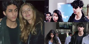 Pulang Dari London, Aryan Khan Makin Kece Dengan Gaya Rambut Baru