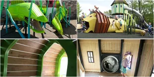 Punya Bentuk Unik, Taman Bermain Buatan Denmark Ini Bikin Betah!